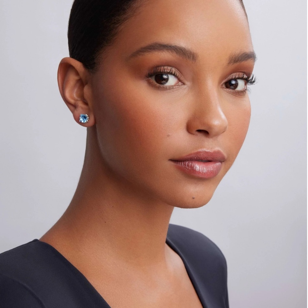 Lagos Blue Topaz Ring&Earrings - Picture 4 of 16